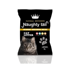 25 LNaughty Tail Cat Litter LEMON