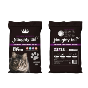 25 LNaughty Tail Cat Litter lavande