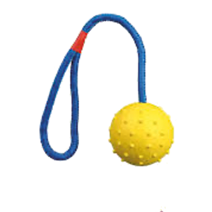 Ball On a Rope, Natural Rubber, 7/30 cm