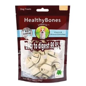 Healthy Bones - Mint Knotted Bone No Rawhide